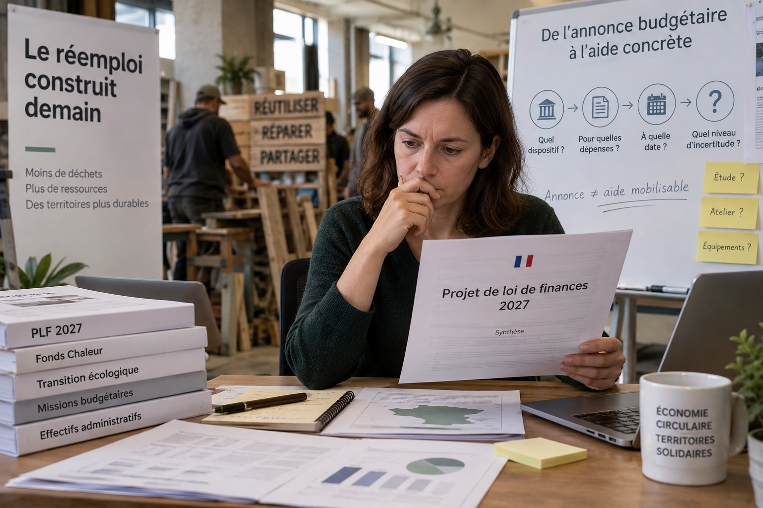Analyse budgétaire appliquée au réemploi